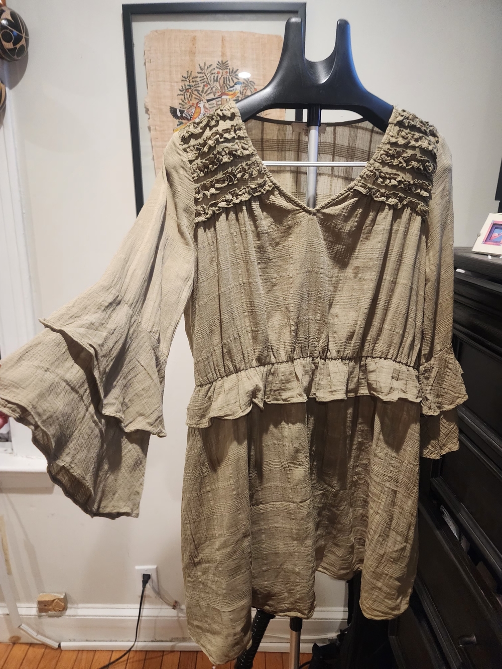 Chelsea & Violet Olive Green Casual Dress - Picture 3 of 6